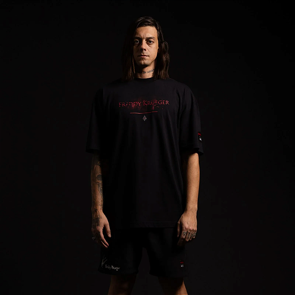 Tshirt MCD Box Fit Freddy - Preto