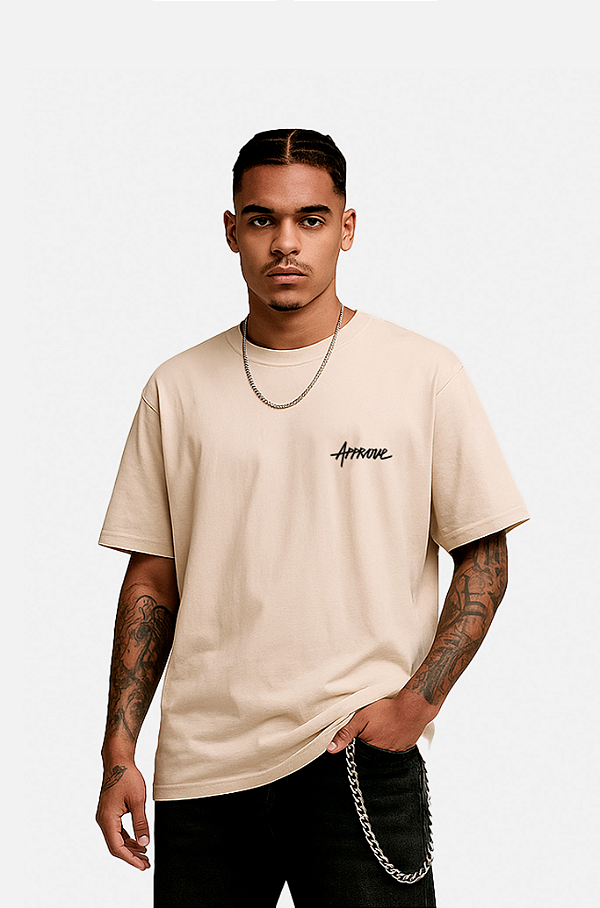 Tshirt Approve Core Basic - Bege