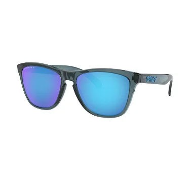 Oculos Oakley Frogskins™ Crystal Black - Prizm Sapphire Polarized