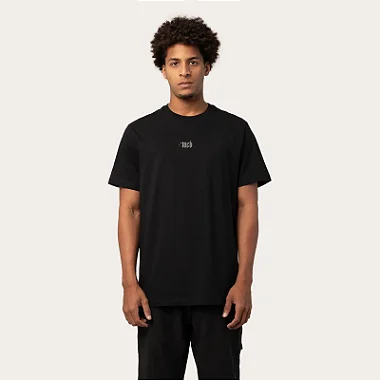 Tshirt MCD Regular Caligrafitti Relevo - Preto