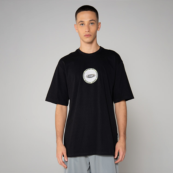 Tshirt Oakley Heritage Metal - Preto