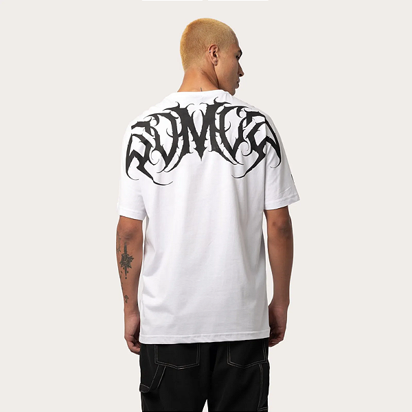 Tshirt MCD Especial Caligraffiti Vertebral - Branco