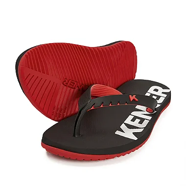 Chinelo Kenner Red - Preto/Vermelho