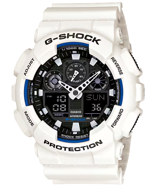 Relógio Casio G-Shock GA-100B-7ADR - Branco