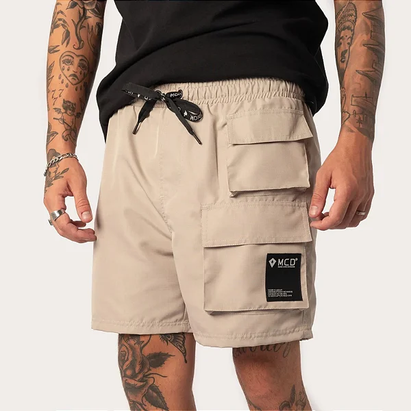 Shorts MCD Utility Ripstop Cargo - Bege