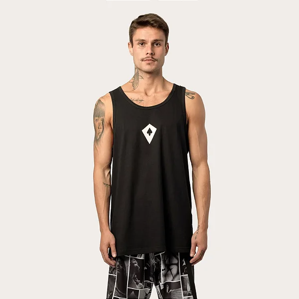 Regata MCD Básica Classic Pipa - Preto