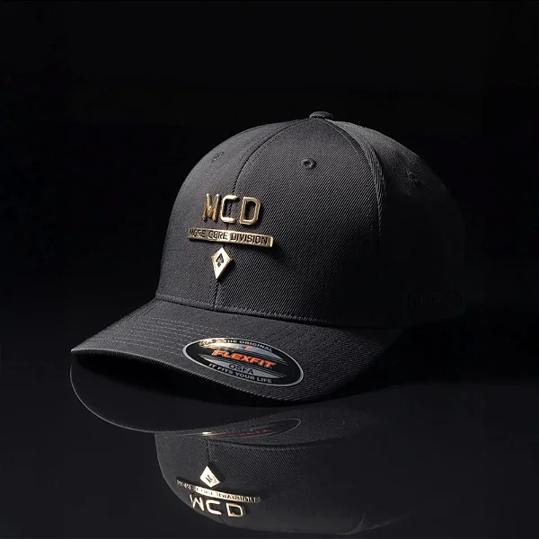 Boné MCD Flexfit Aba Curva Pipa - Preto