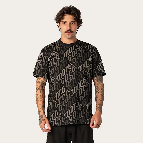Tshirt MCD Especial Digital Caligraffiti - Preto