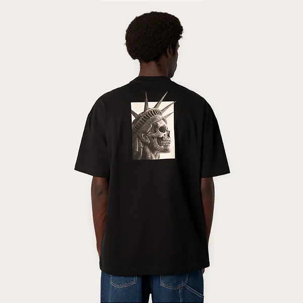 Tshirt MCD Boxfit Statue Of Liberty - Preto