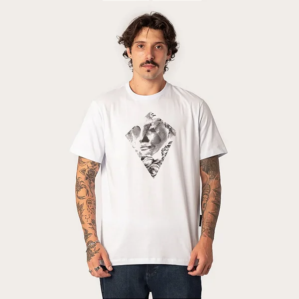 Tshirt MCD Regular Pipa Deusa - Branco