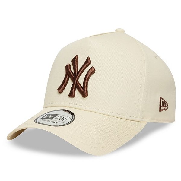 Boné 9FORTY A-FRAME SNAPBACK New York Yankees MLB Bege MLB - Bege
