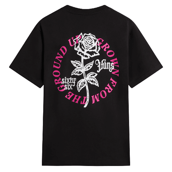 Tshirt Vans Cultivado Do Zero - Preto