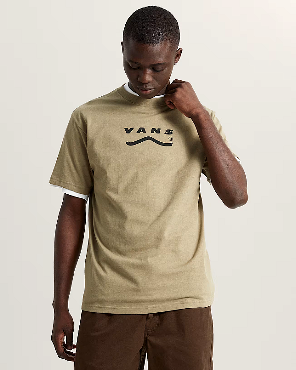 Tshirt Vans Determined - Castanho