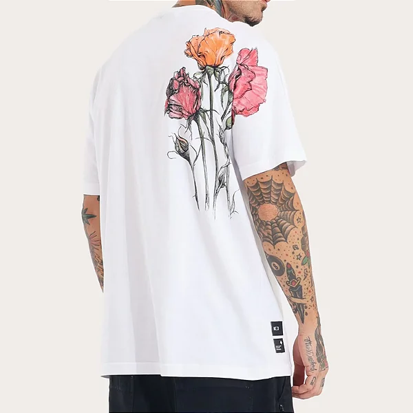 Tshirt MCD Especial Dead Flowers - Branco