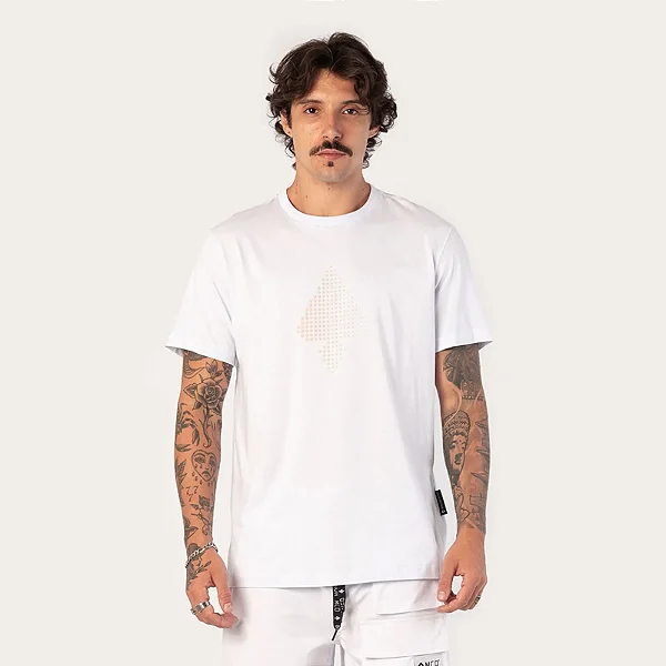 Tshirt MCD Espada Pontilhada LB Regular - Branco
