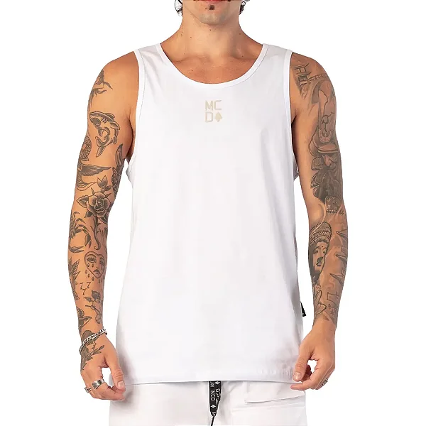 Regata MCD Logo Frente - Branco