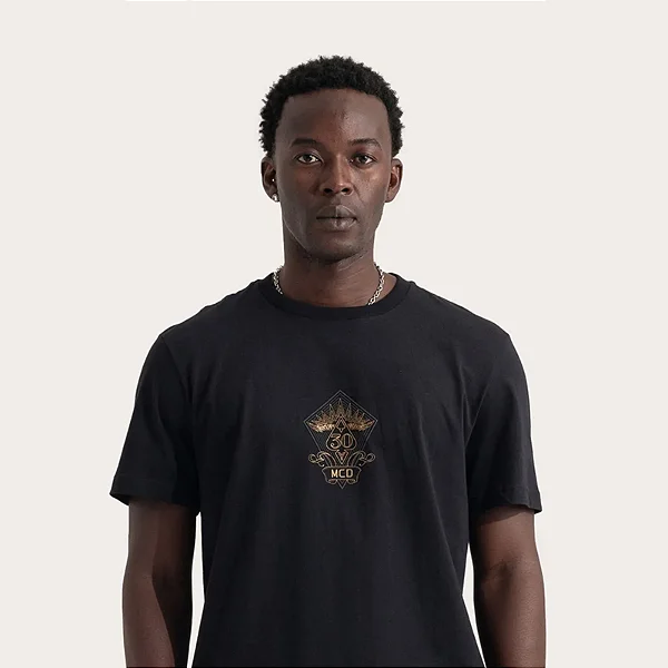 Tshirt MCD 30 Anos Pipa Regular - Preto