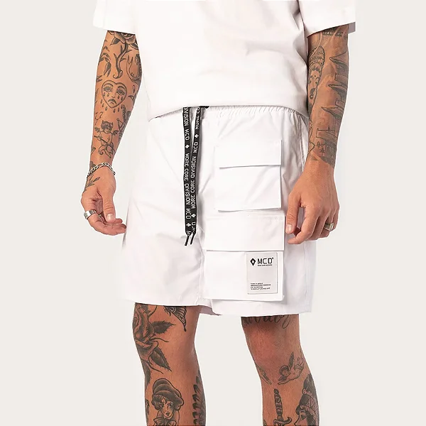 Shorts MCD Cargo Linha - Branca