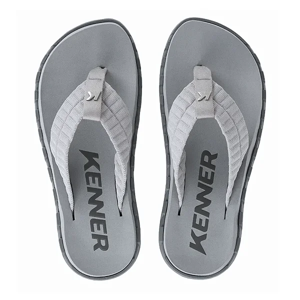 Chinelo Kenner Megah Puffer - Cinza