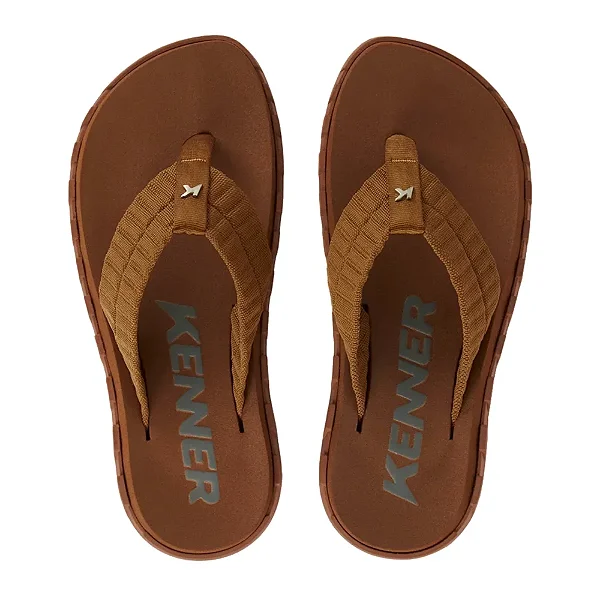 Chinelo Kenner Megah Puffer - Canela