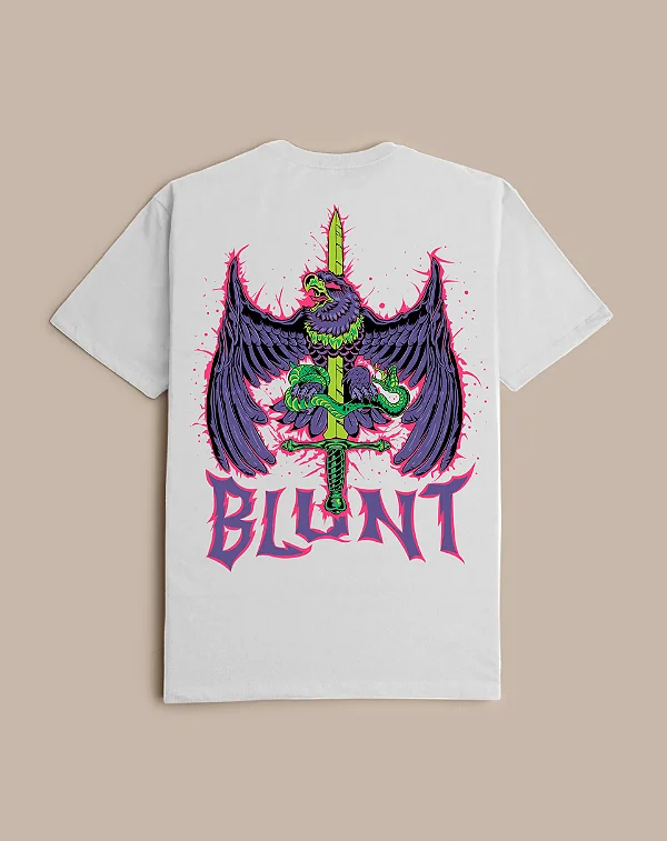 Tshirt Blunt Crucible - Branco