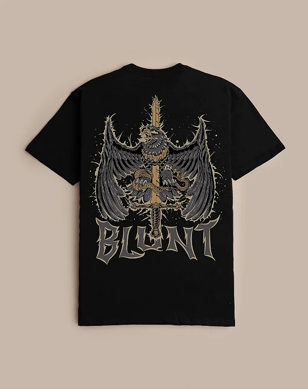 Tshirt Blunt Crucible - Preto