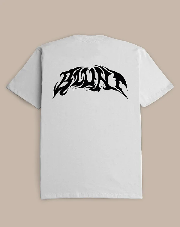 Tshirt Blunt Backflip Oversized - Branco