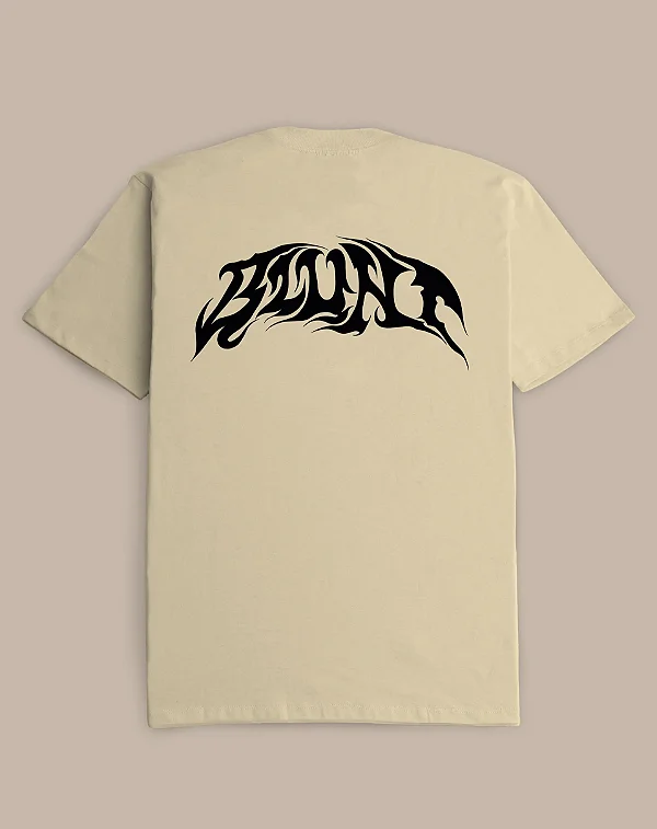 Tshirt Blunt Backflip Oversized - Bege