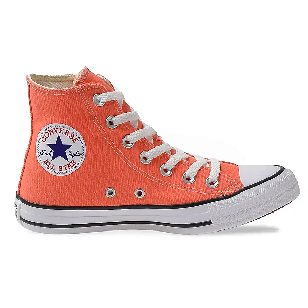 Tênis Converse CT04190059 Chuck Taylor All Star Hi - Laranja
