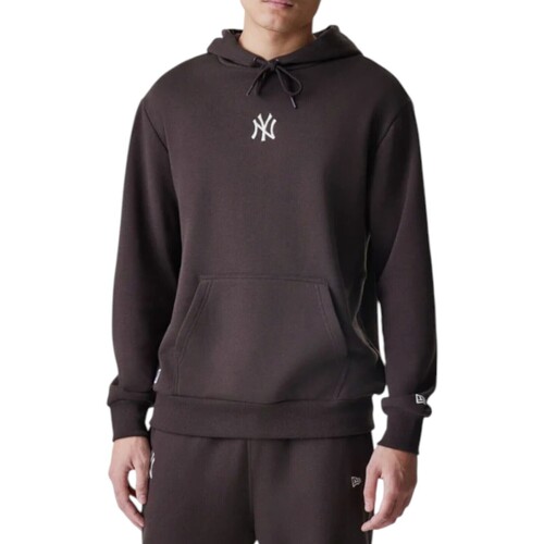 Moletom New Era com capuz oversized New York Yankees MLB - Marrom
