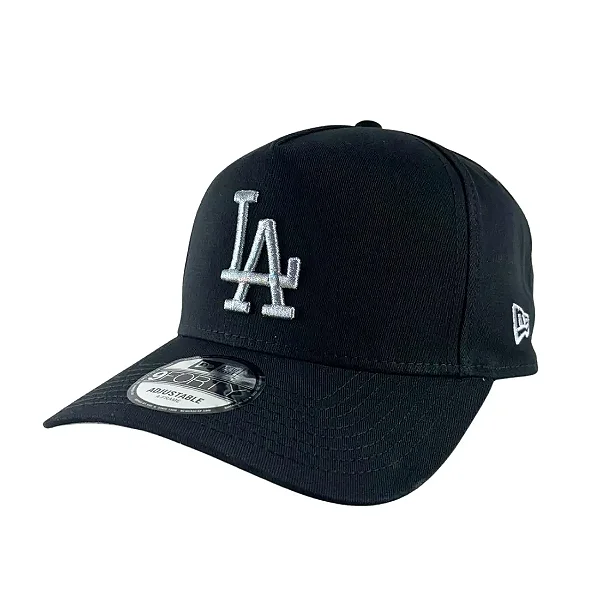 Boné 9FORTY A-FRAME SNAPBACK Los Angeles Dodgers MLB - Preto