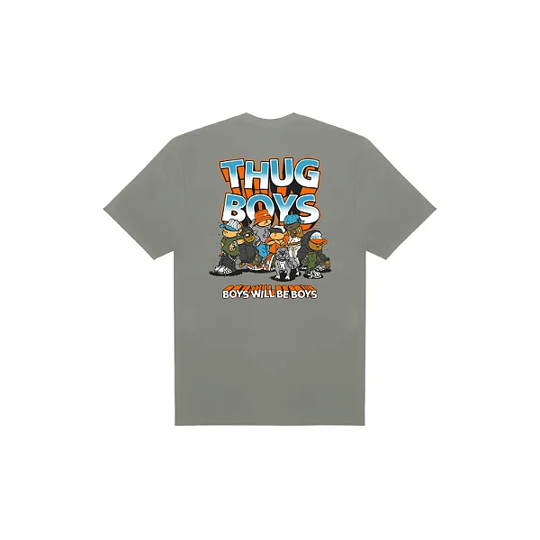 Tshirt Thug Nine Thug Boys - Cinza