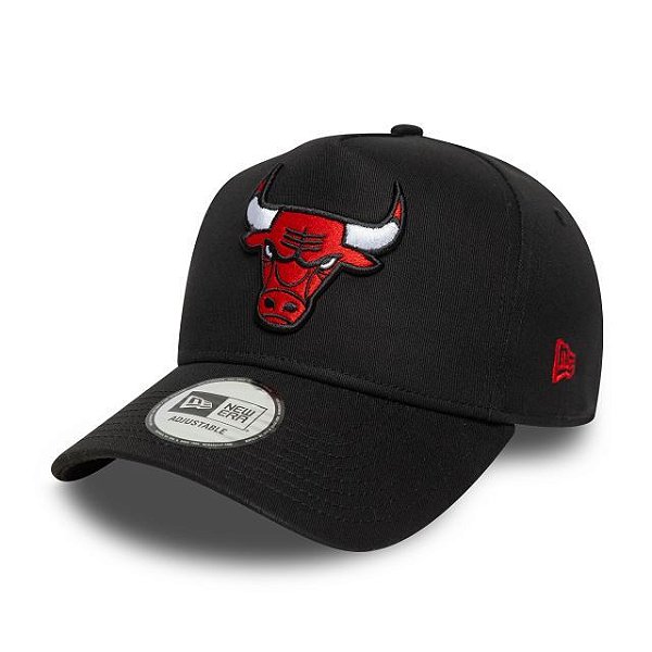 Boné 9FORTY A-Frame Chicago Bulls NBA - Preto