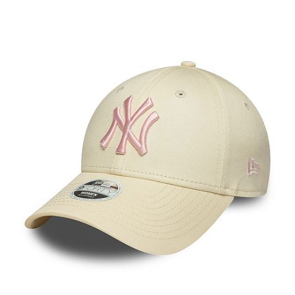 Boné 9FORTY New York Yankees MLB Feminino - Bege
