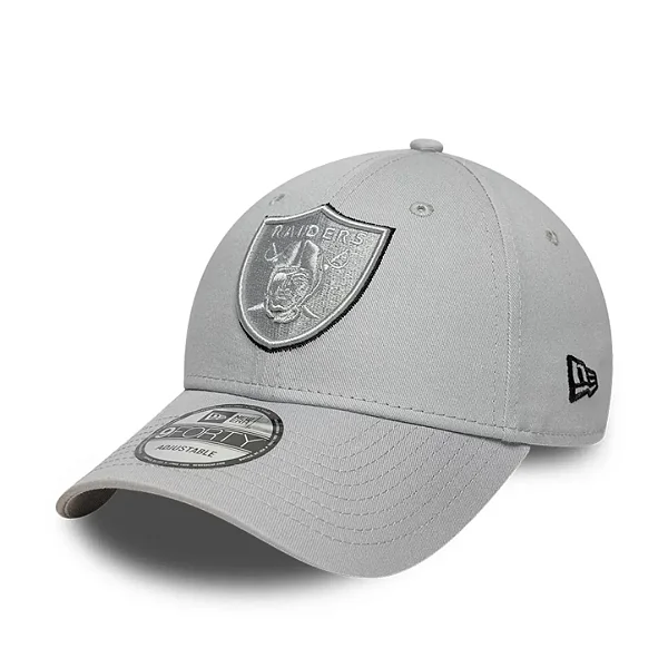 Boné New Era 940CS NFL Raiders Team Outline - Cinza