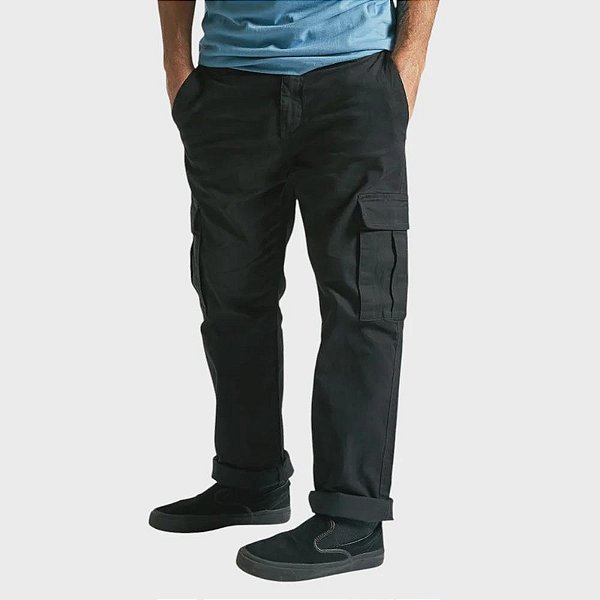 Calça Volcom Stranger Cargo Masculina - Preto