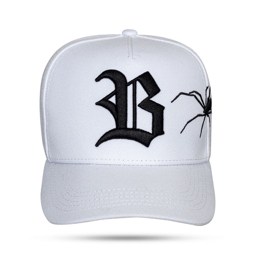 Boné BLCK Snapback Spider - Branco