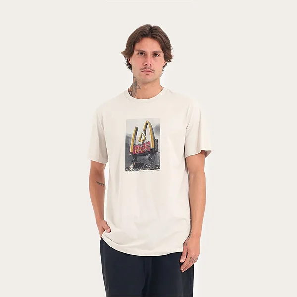 Tshirt MCD Regular Mc-D -Branco