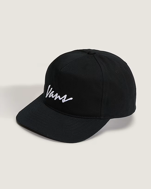 Boné Vans Classic Script Snapback - Preto