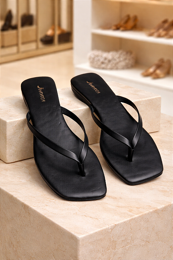 CHINELINHO PRETO TAMANHO GRANDE 40 ao 44