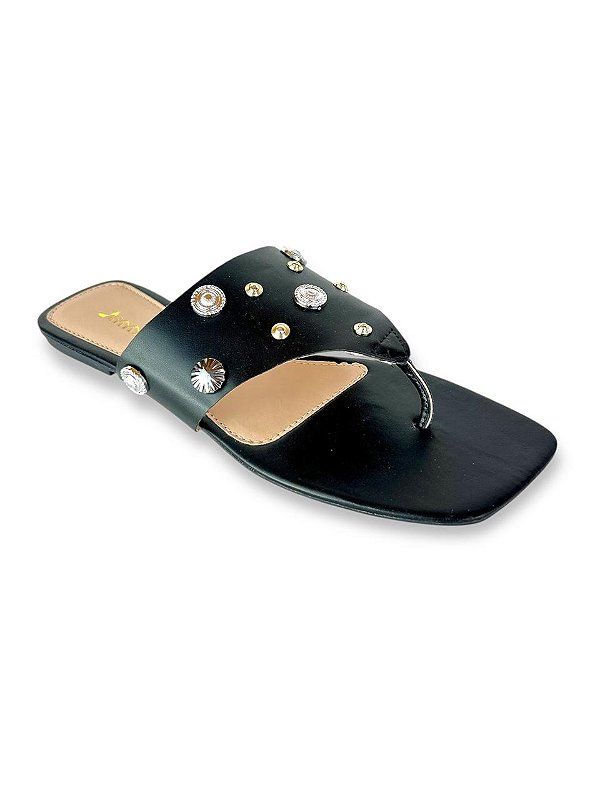 SANDÁLIA DEDO SUN PRETA