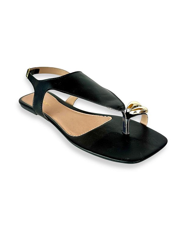 SANDÁLIA FASHION PRETA