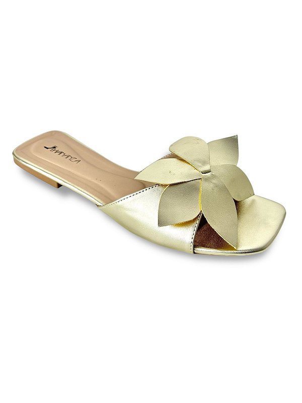 RASTEIRA FLOWER DOURADA