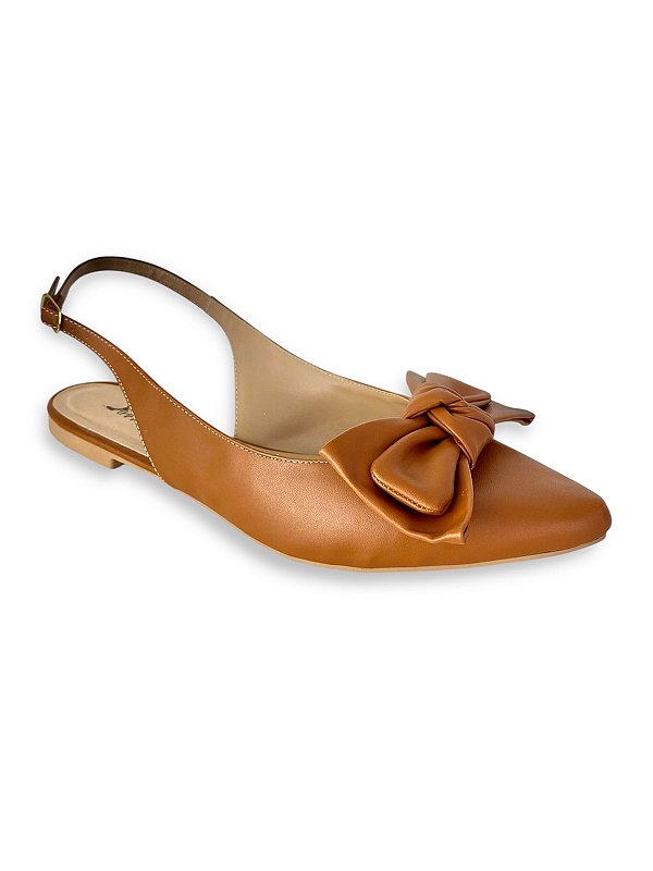 SLINGBACK BABI CARAMELO