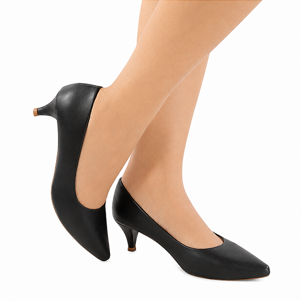 SCARPIN CLÁSSICO PRETO NAPA (SALTO 5CM)