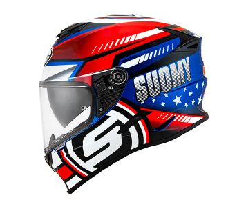 CAPACETE SUOMY STELLAR AMERICA STAR RED/BLUE L