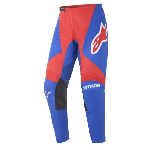 CALÇA ALPINESTARS FLUID SPEED 21 AZUL VERMELHO 36  EAN :8059175291937