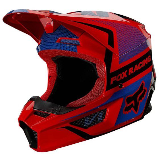 CAPACETE FOX V1 MX OKTIV FLO RED M