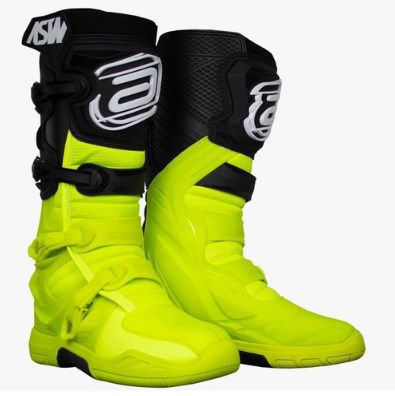 BOTA ASW ELEVATE AMARELO FLUO PRETO 9  EAN  7908377103573