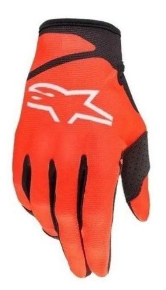 LUVA ALPINESTAR RADAR 22 LARANJA PRETO XL